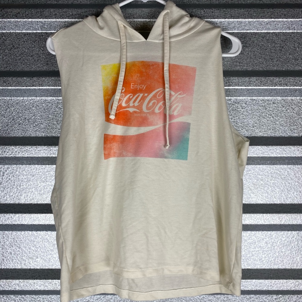 Women’s Hooded Coca-Cola Crop Top